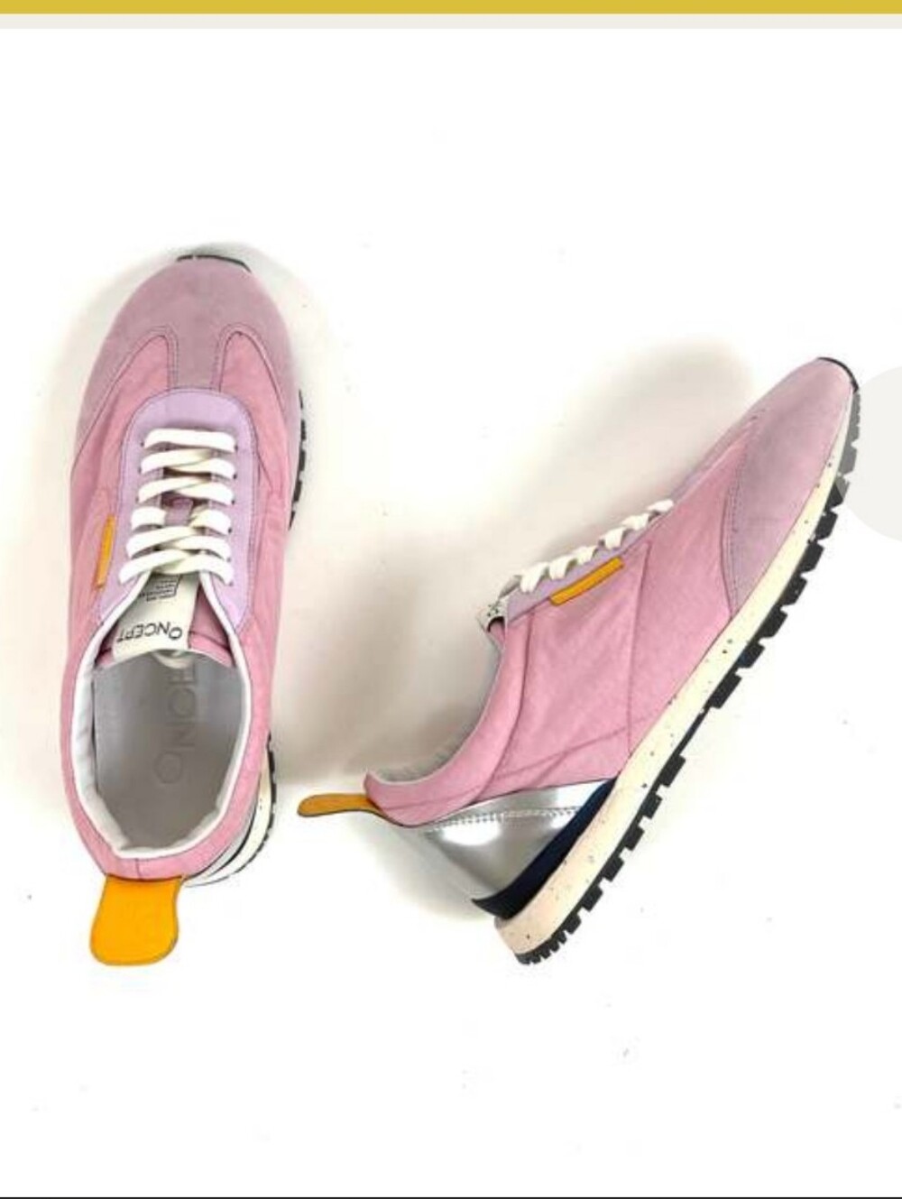 Oncept Women's Tokyo Nylon Suede Sneakers In Lilac Size 7